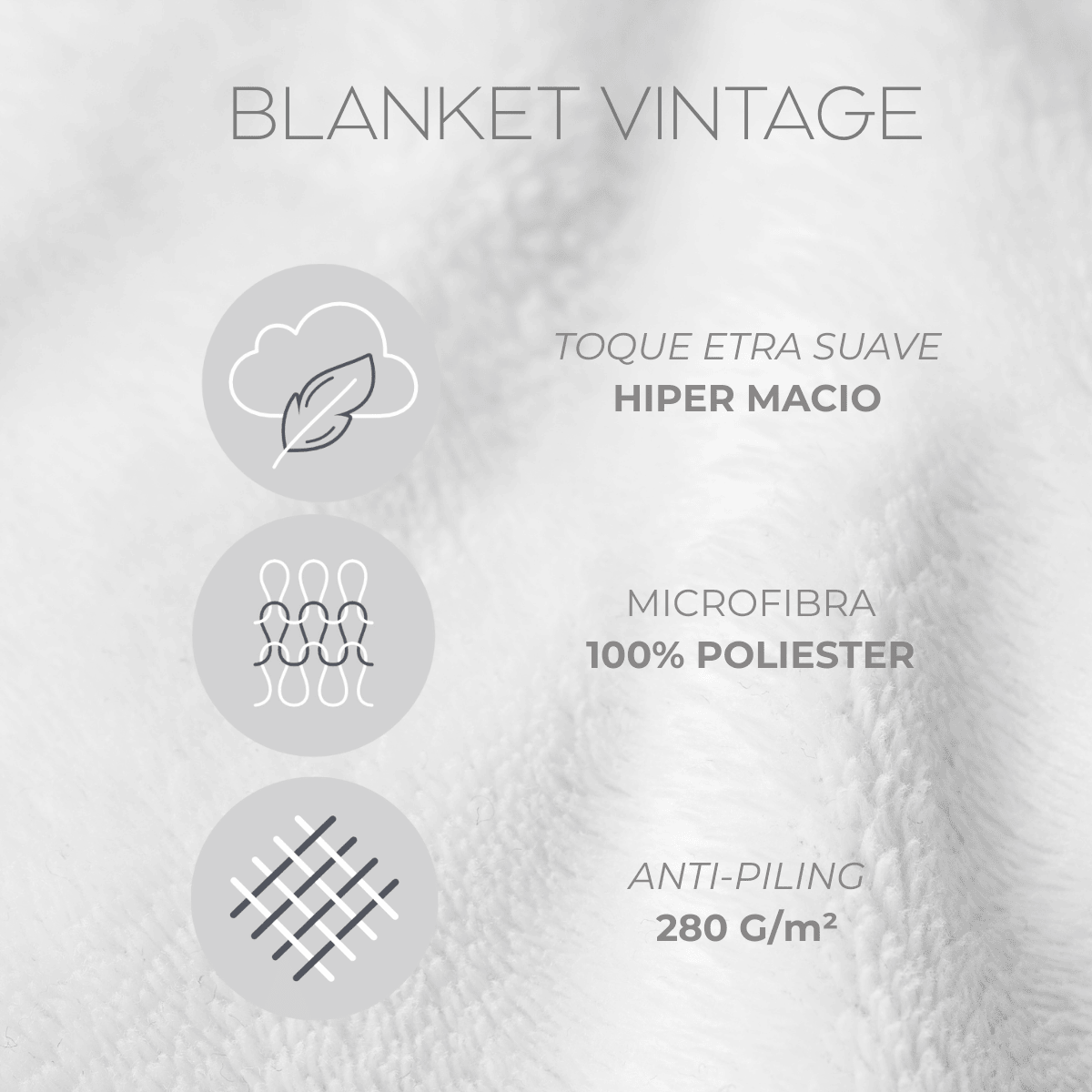Cobertor Blanket Vintage Kacyumara Paixão