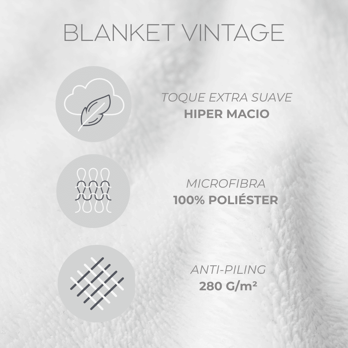 Cobertor Blanket Vintage Kacyumara Prata Poá