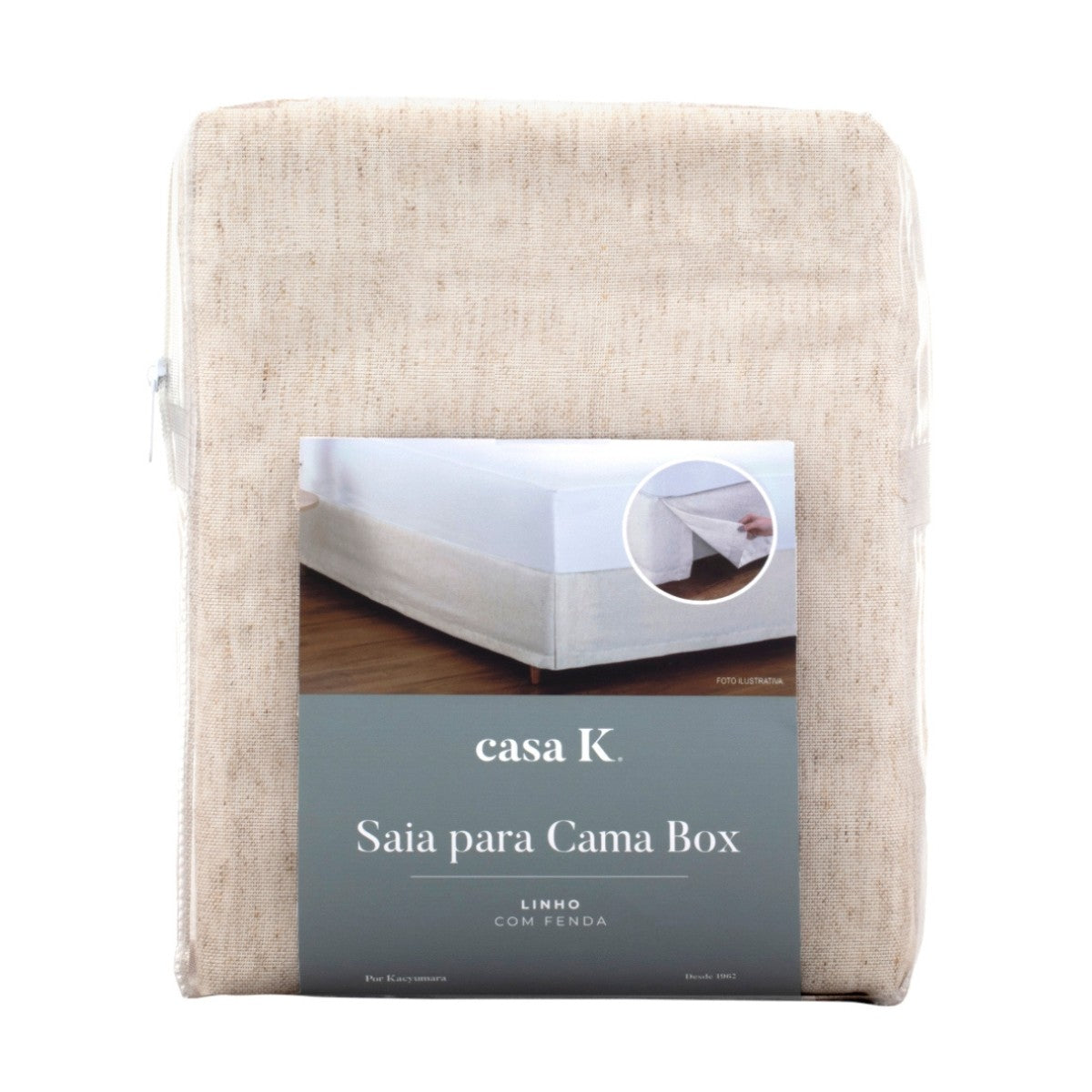 Saia Box Linho Kacyumara