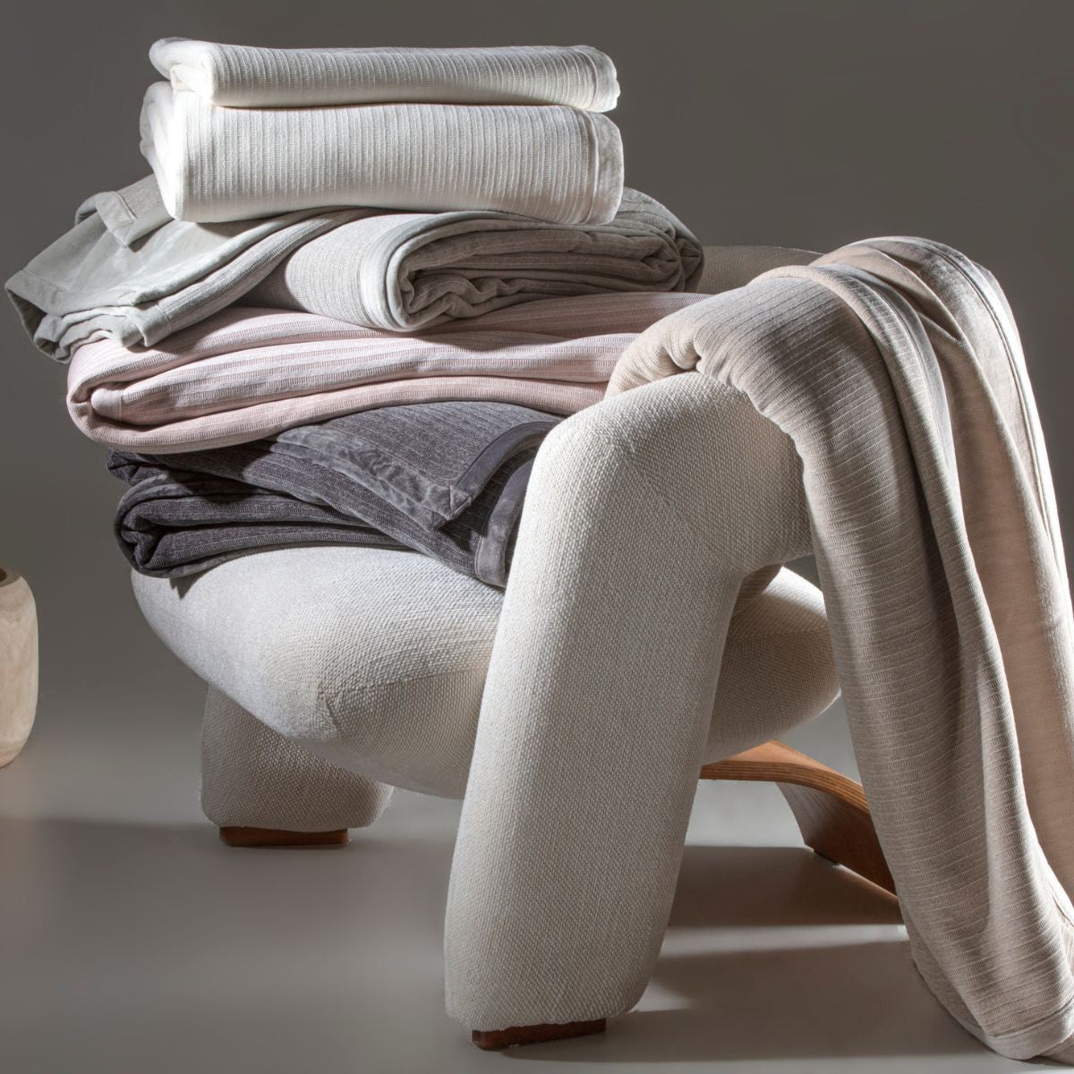 Cobertor Sollievo Kacyumara Off White