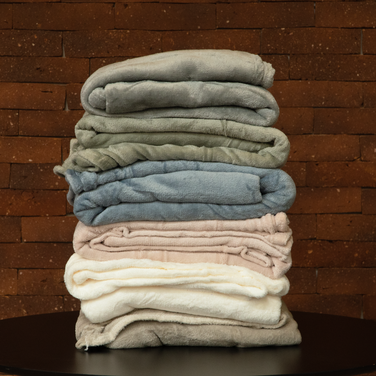 Manta Fleece Microfibra 180g Vêneto Bege