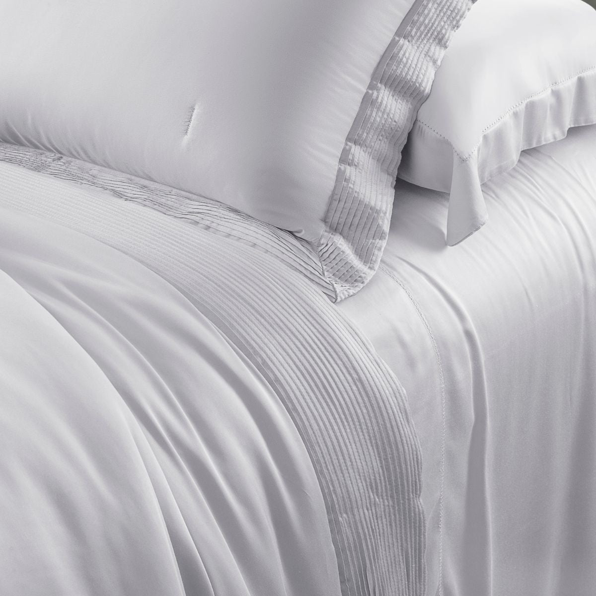 Colcha Bambu Bali 400 Fios Kacyumara Branco