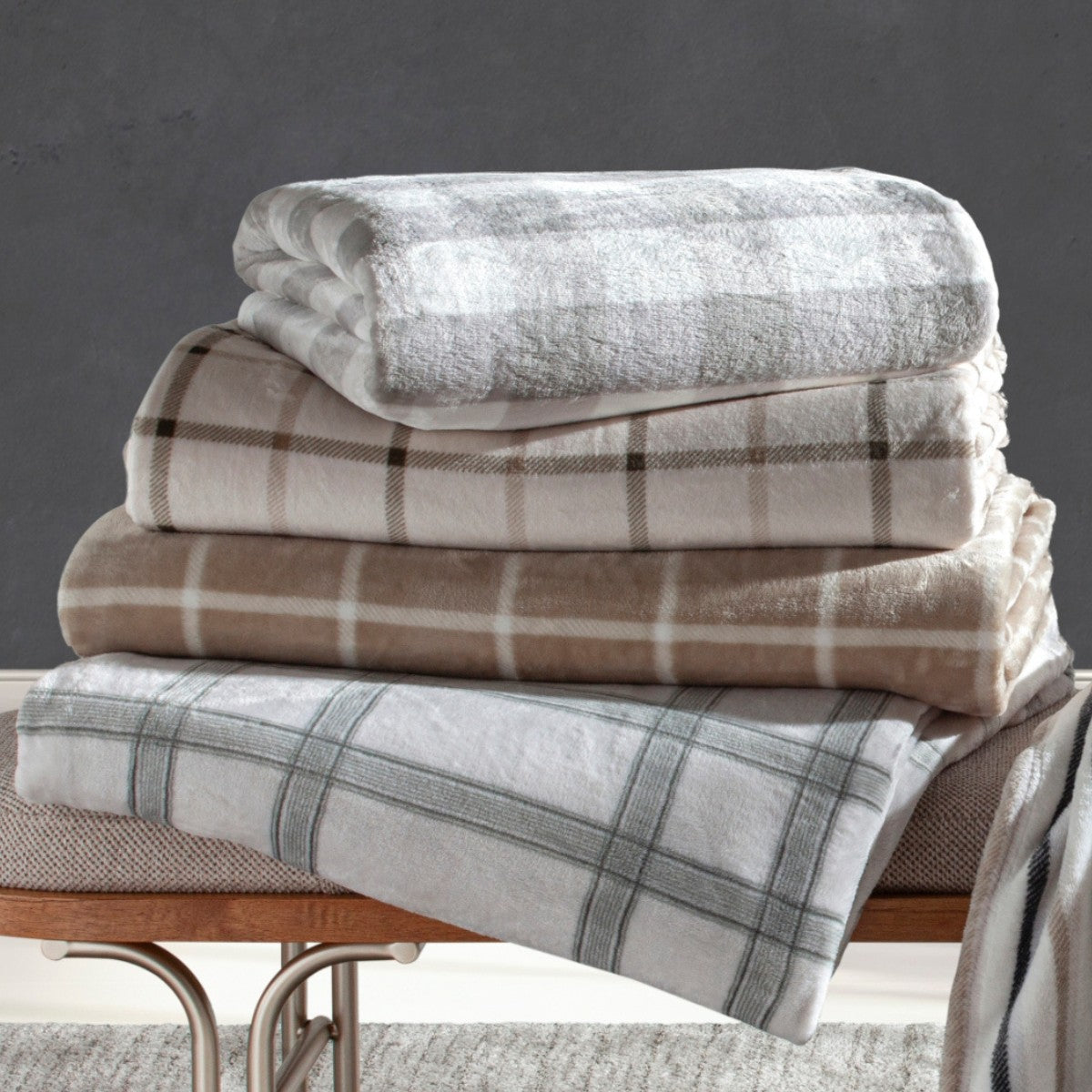 Cobertor Blanket Vintage Kacyumara Tartani