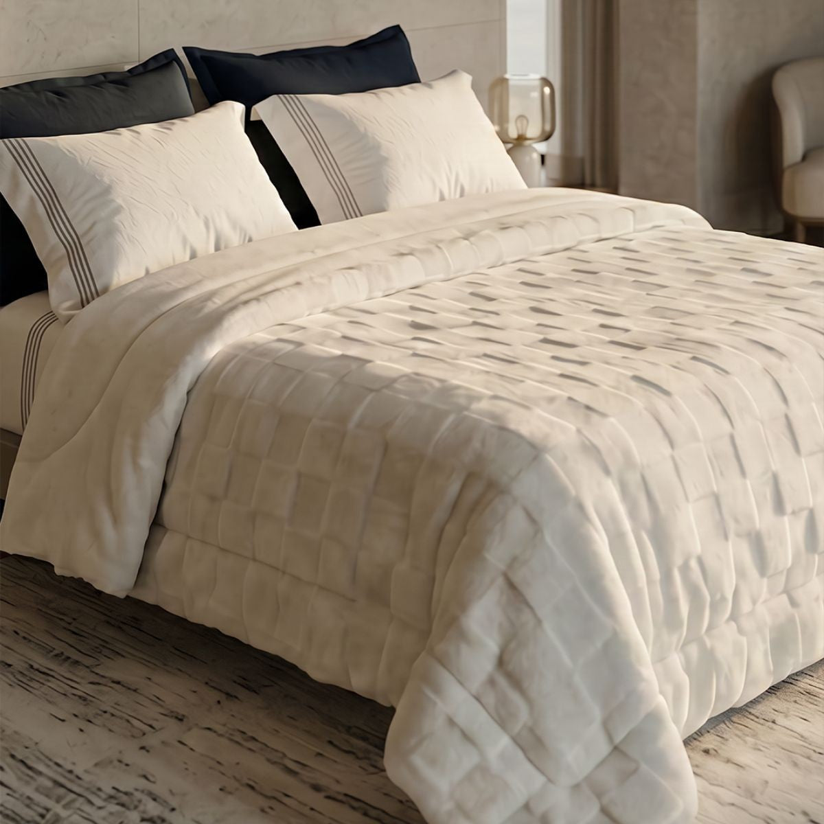 Cobertor Duo Blanket Turim Vêneto Off - White