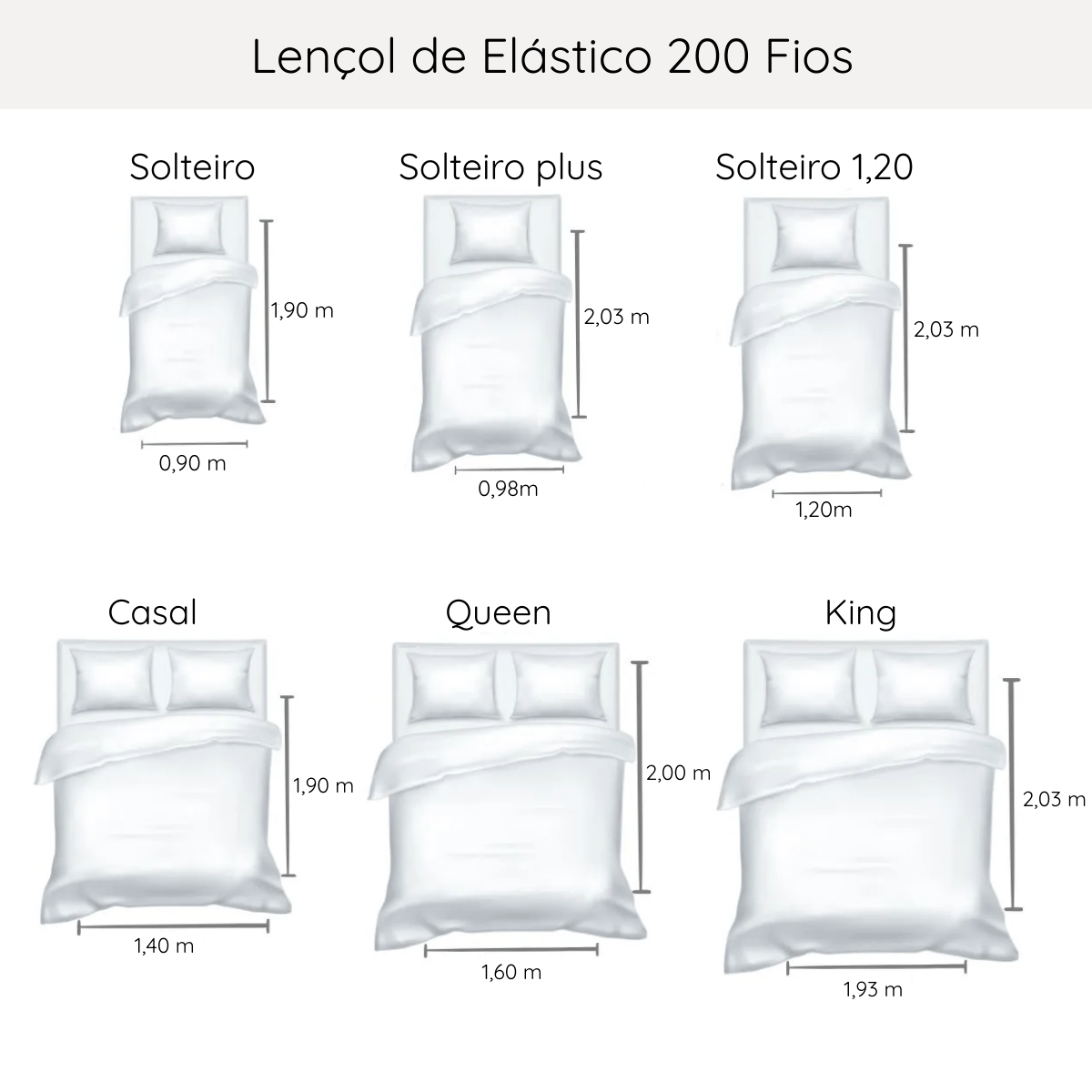 Lençol de Elástico 200 Fios Vida Bela Kacyumara Cinza