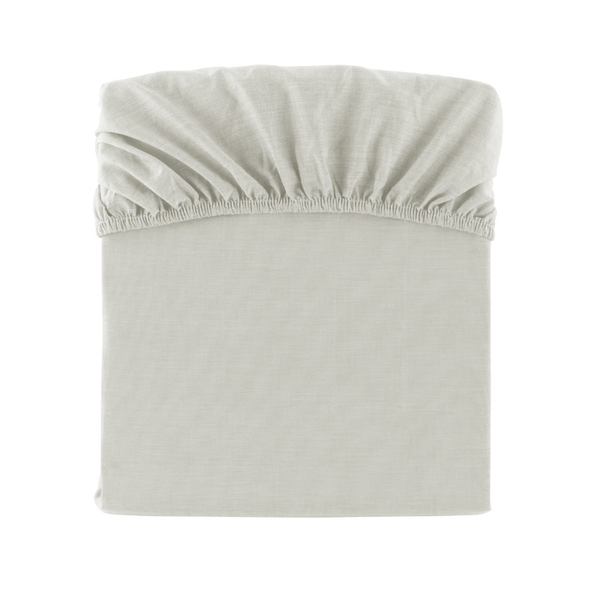 Lençol de Elástico Malha 100% Algodão Sofee Kacyumara Off White