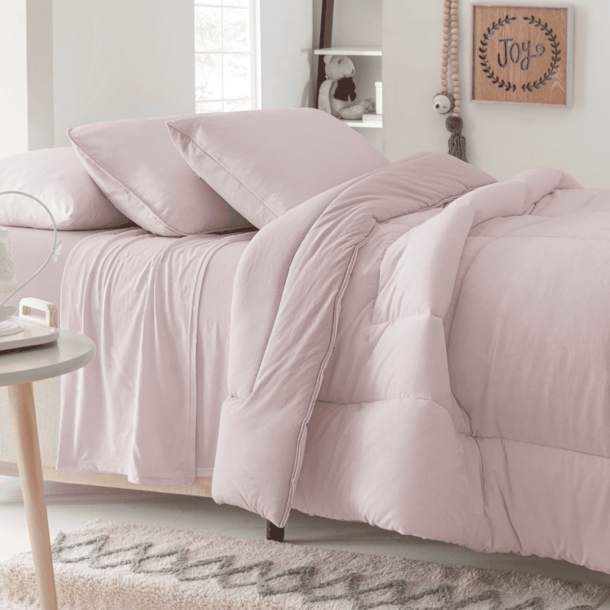 Lençol de Elástico Malha 100% Algodão Sofee Kacyumara Rose