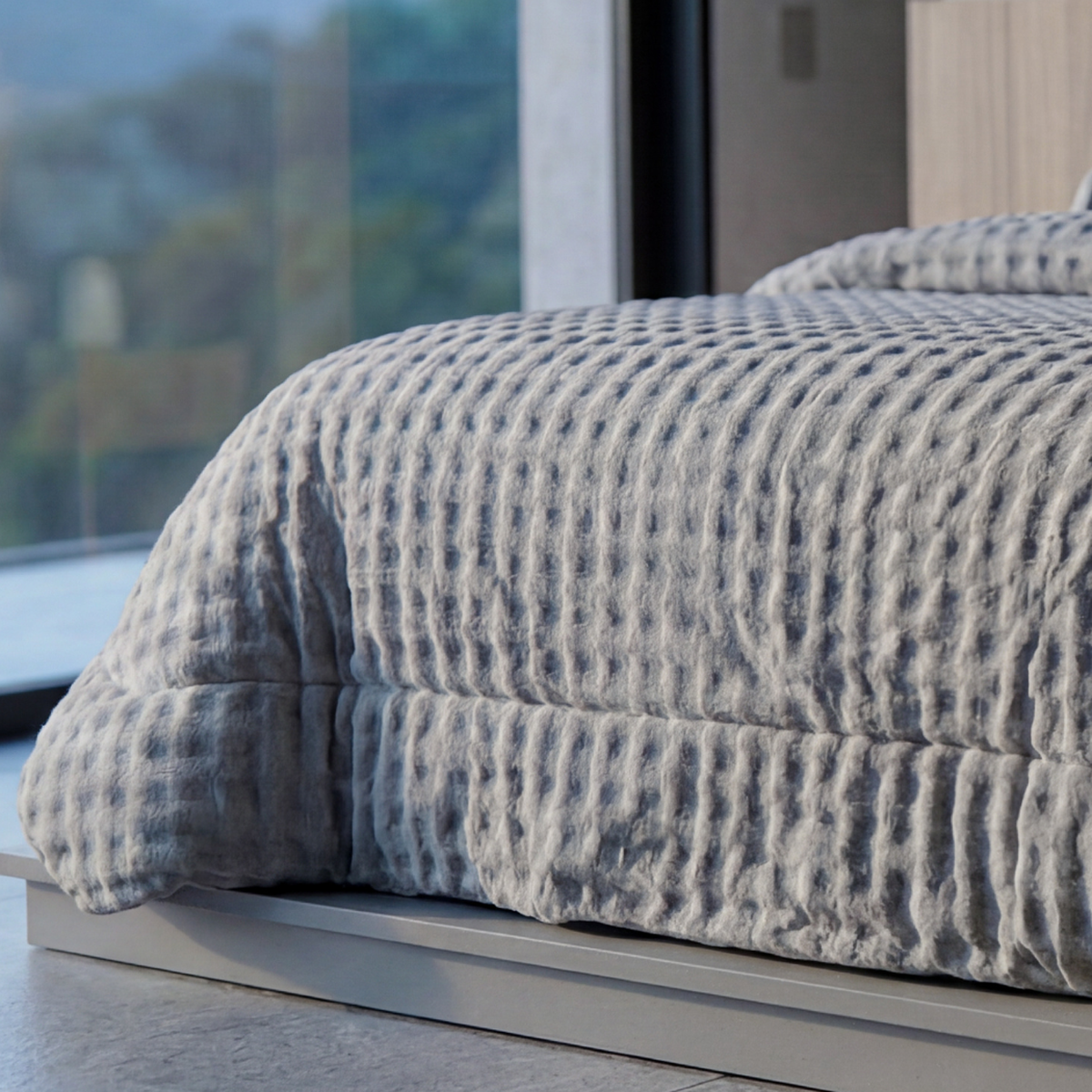 Cobertor Duo Blanket Mirano Vêneto Cinza