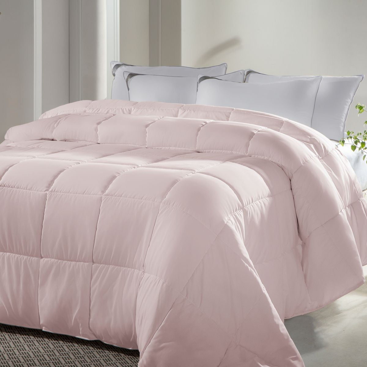 Edredom Microfibra Toque De Petalas Rose