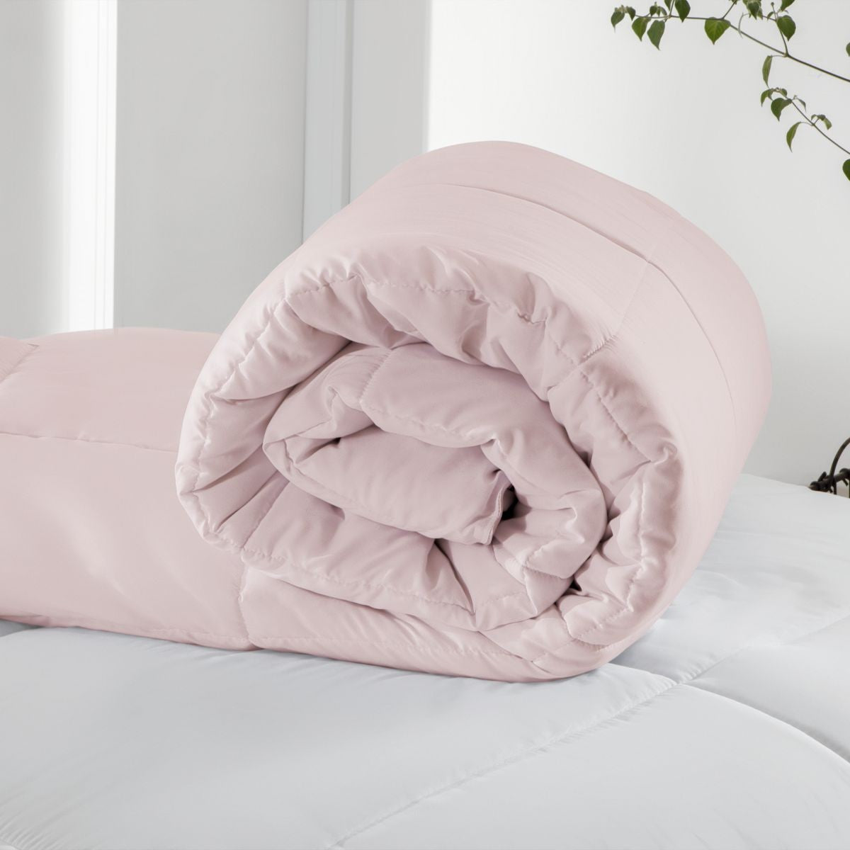 Edredom Microfibra Toque De Petalas Rose