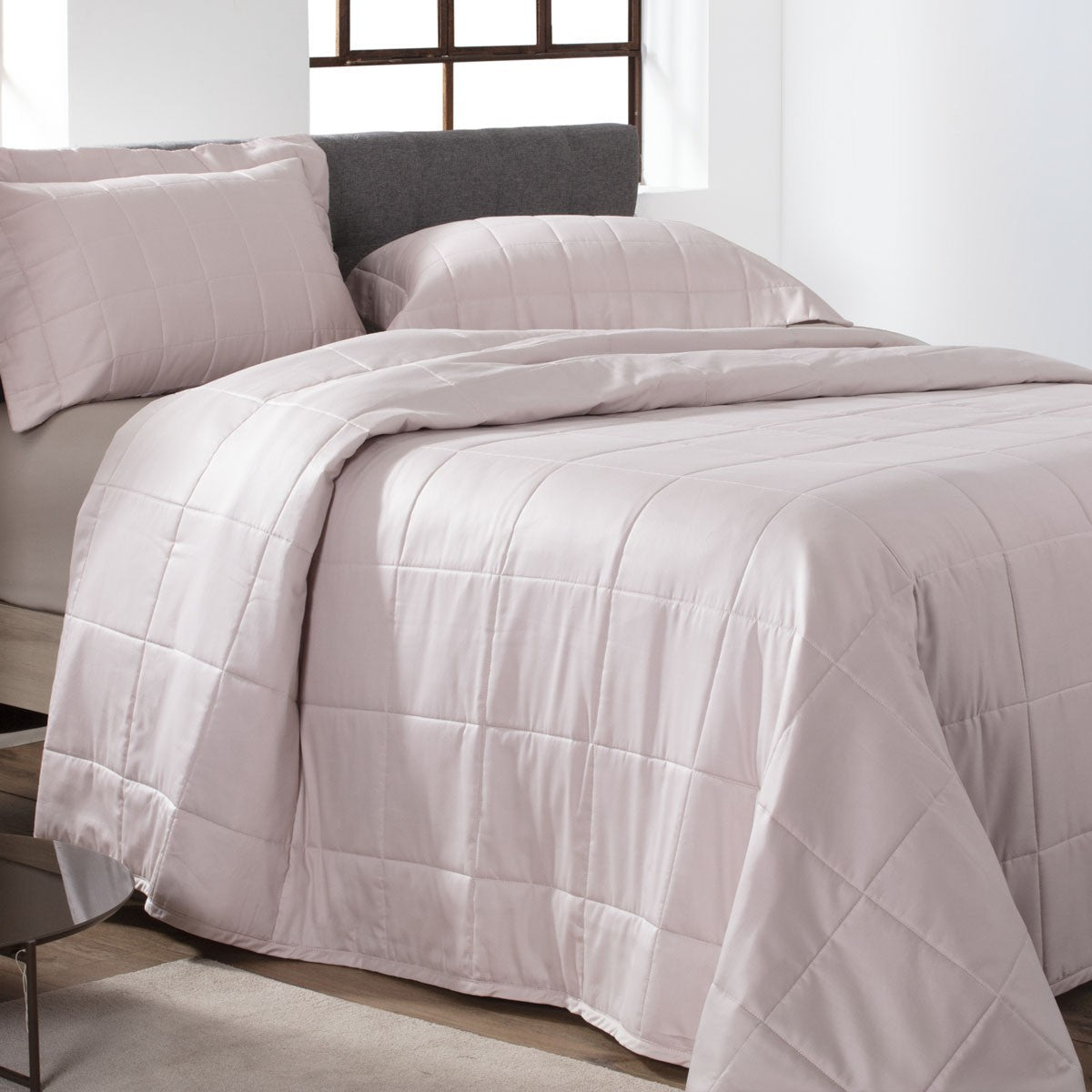 Colcha 300 Fios Square Kacyumara Rose Parisi