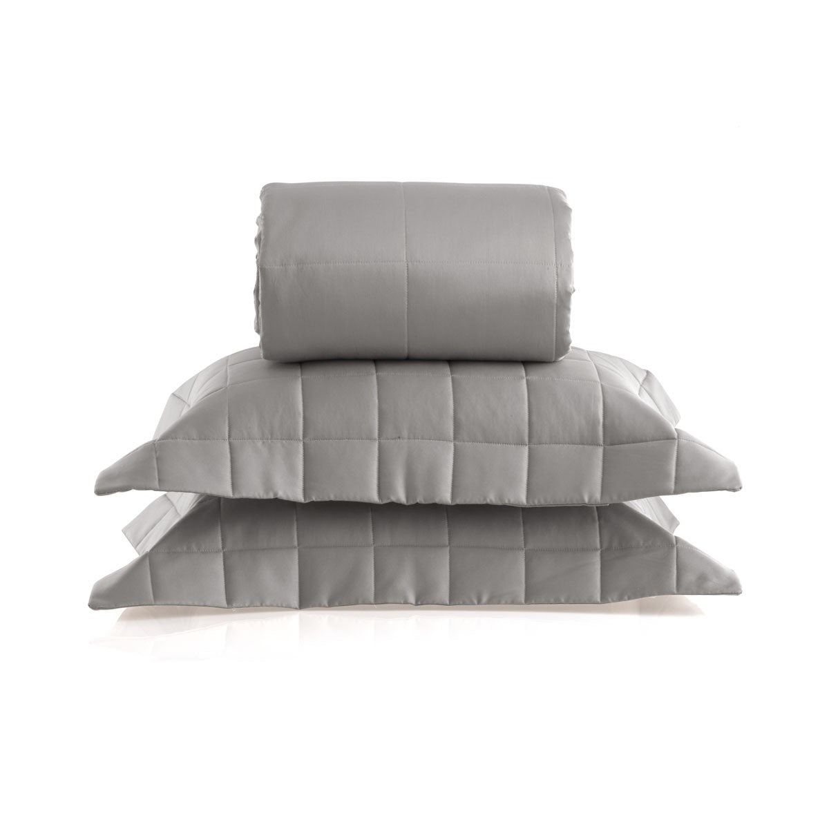 Colcha 300 Fios Square Kacyumara Silver