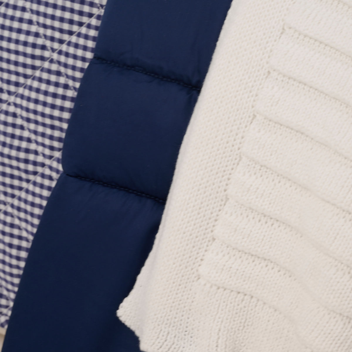 Peseira Tricot Unique - Branco