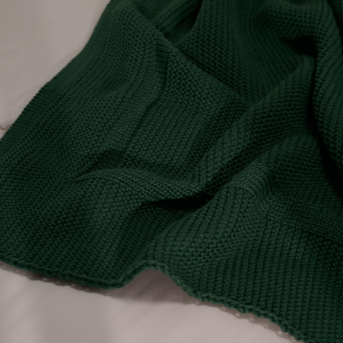 Peseira De Tricot Infinite - Verde Escuro