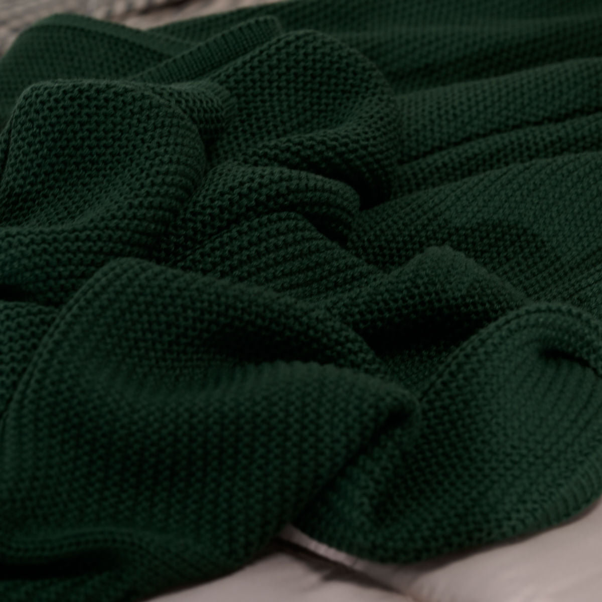 Peseira De Tricot Infinite - Verde Escuro