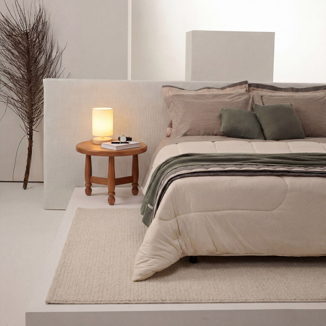 Peseira Tricot Infinite Me - Verde Mescla