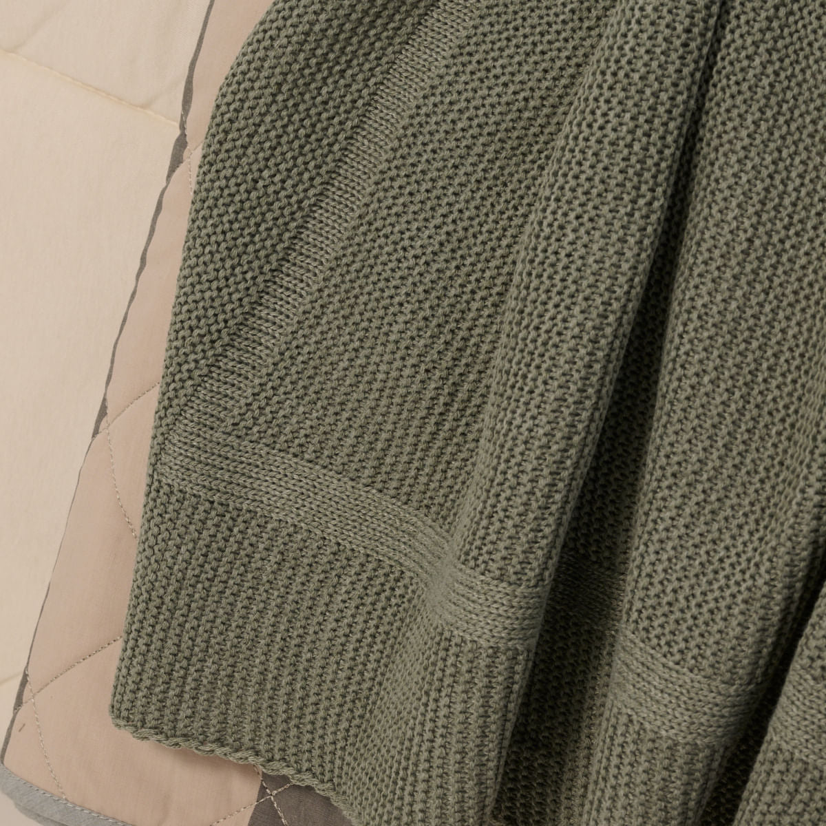 Peseira Tricot Infinite Me - Verde Mescla