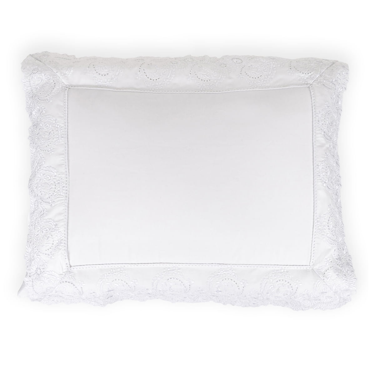 Capa De Edredom Fábula 320 Fios - Branco / Branco