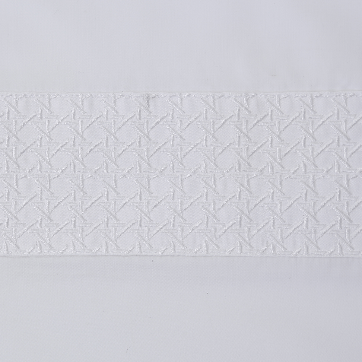 Capa De Edredom Building 450 Fios - Branco / Branco
