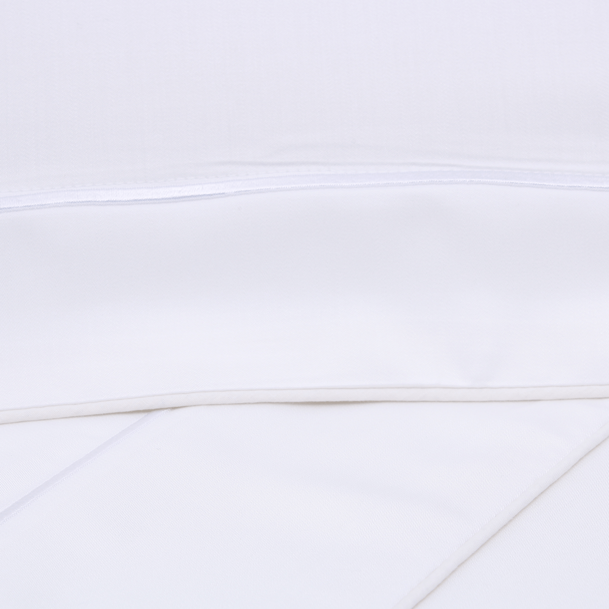 Jogo De Lençol Bamboo - Branco / Branco