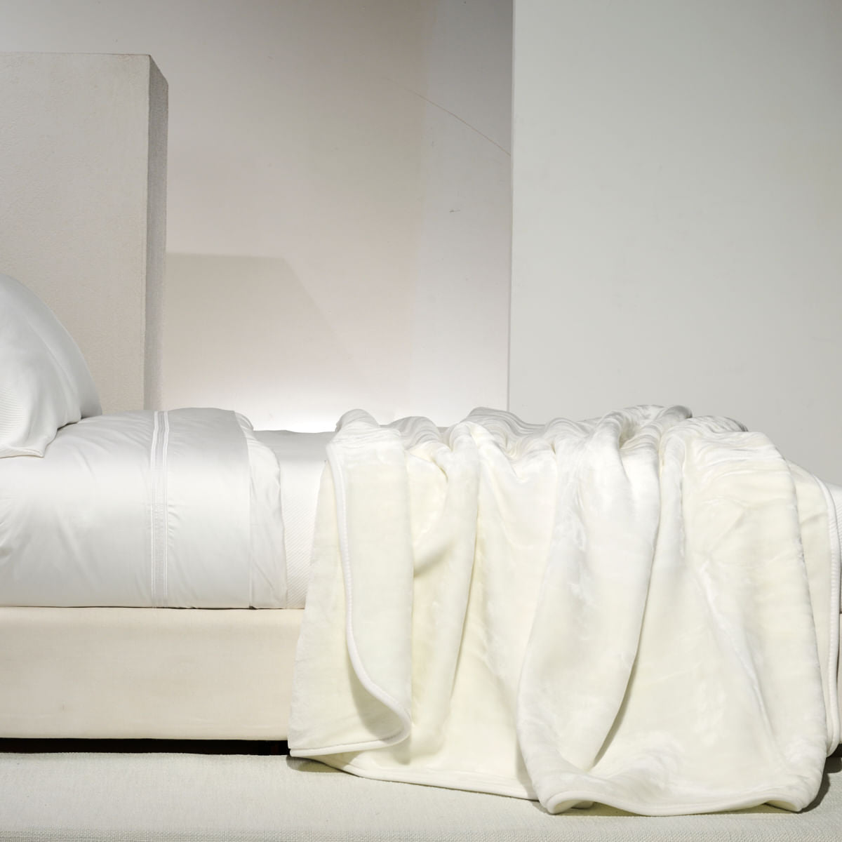Cobertor Espanhol Belpla - Branco (Queen)