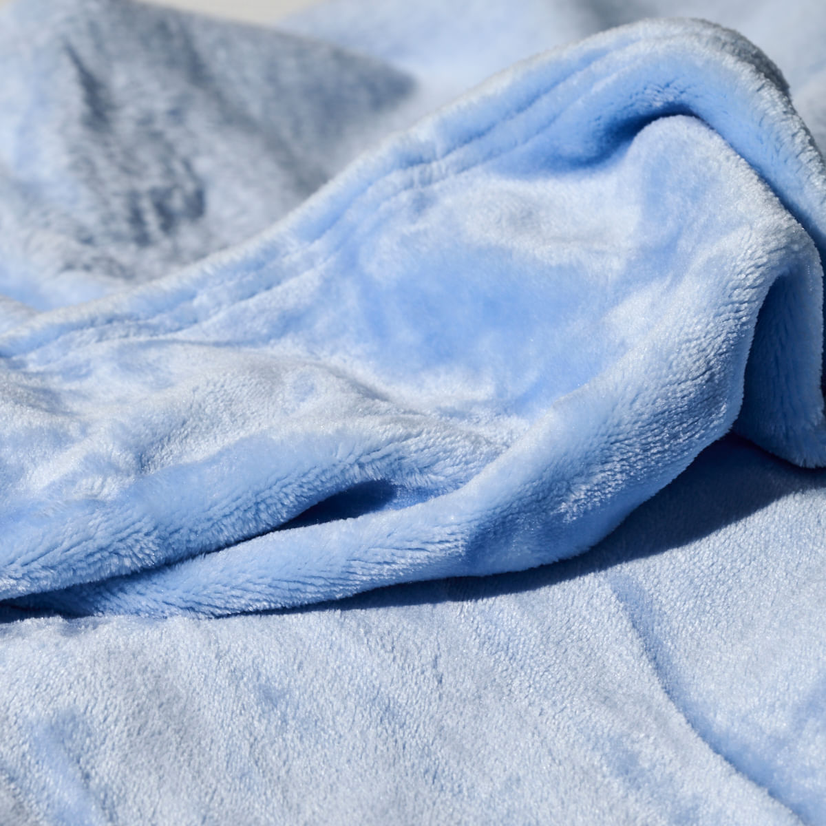 Cobertor Supreme Super Soft - Azul Claro