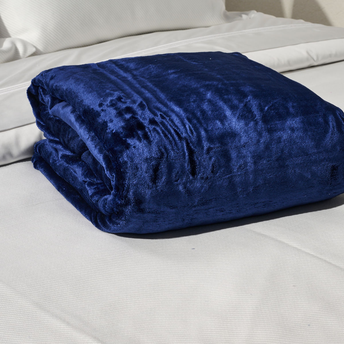 Cobertor Supreme Super Soft - Azul Marinho