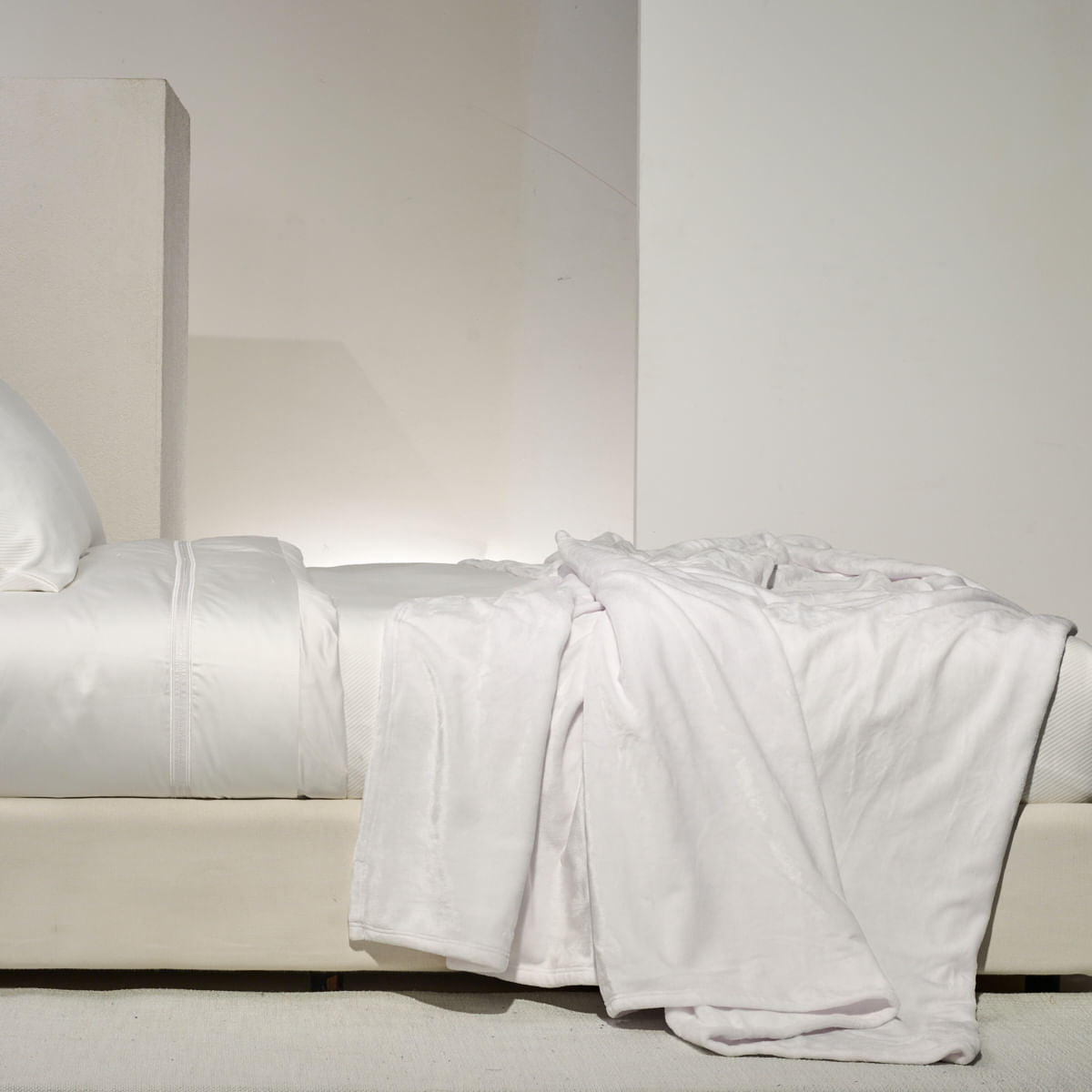 Cobertor Supreme Super Soft - Branco