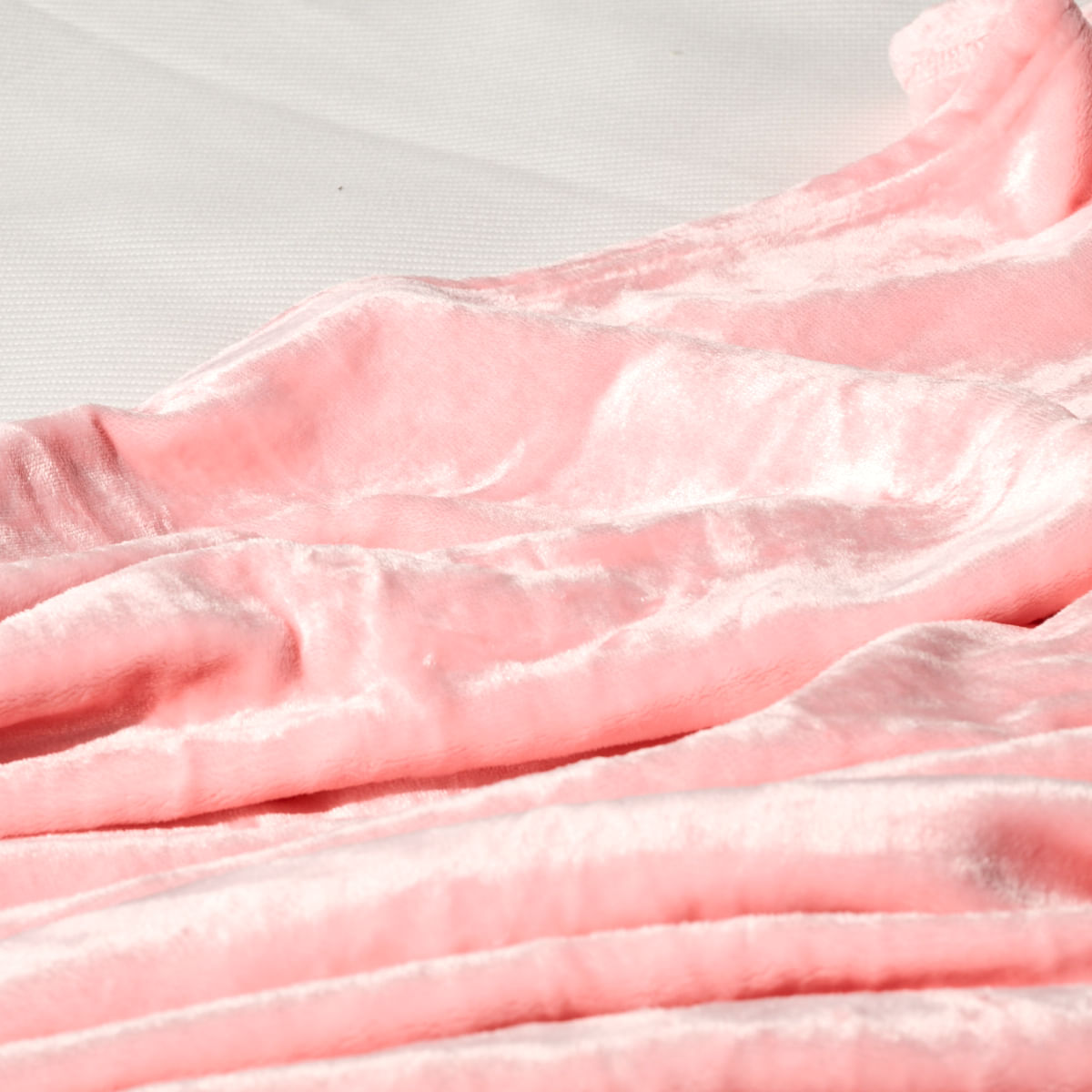 Cobertor Supreme Super Soft - Rosa