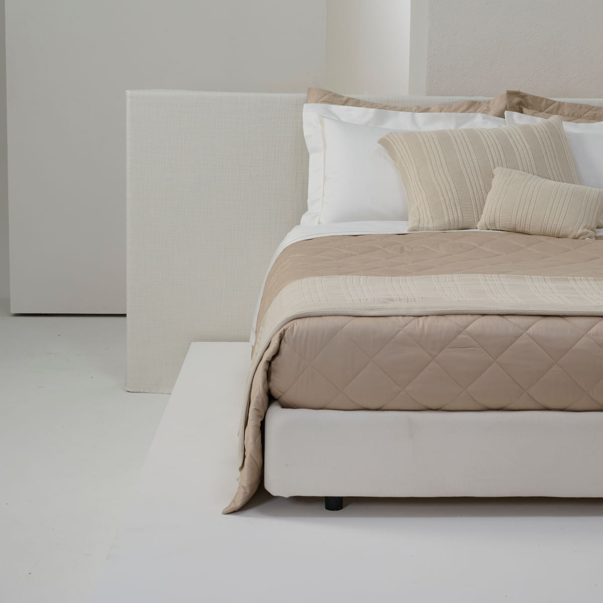 Peseira Tricot Canelada Me - Areia