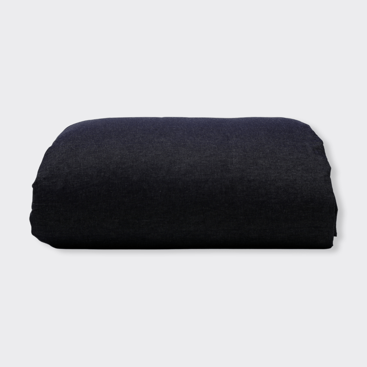 Capa Colcha Dupla Face Denim - Azul Jeans / Mescla