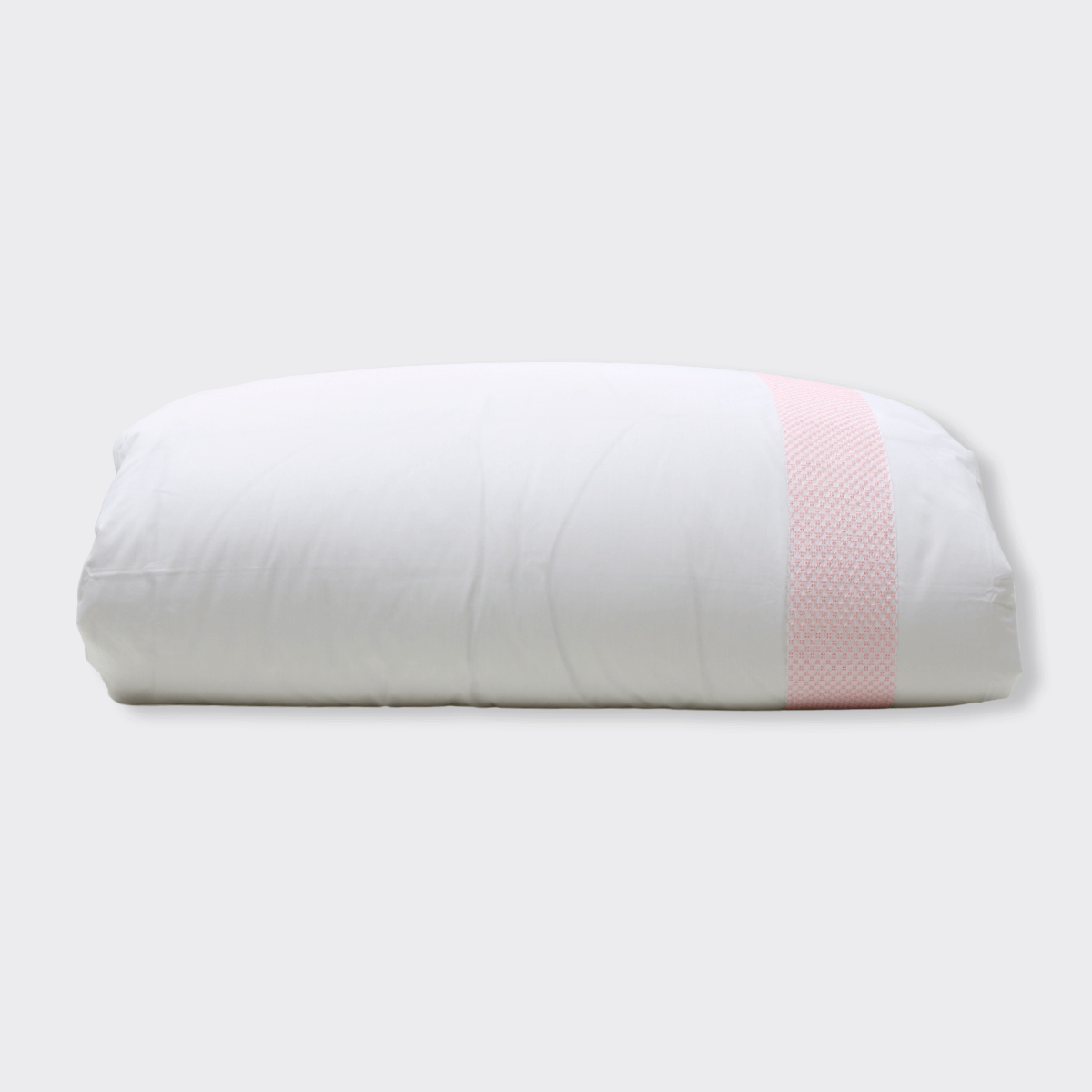 Capa De Edredom Harmonia - Branco / Rosa